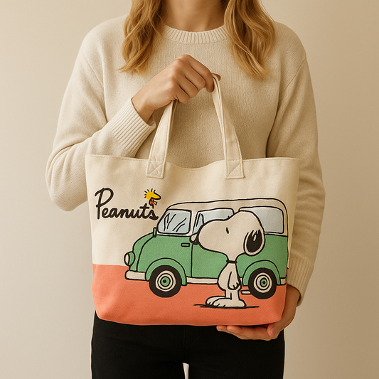 Snoopy Canvas Tote Bag