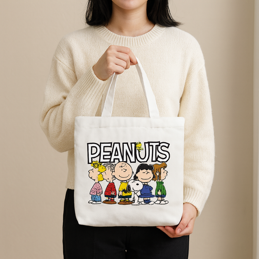Snoopy Canvas Tote Bag