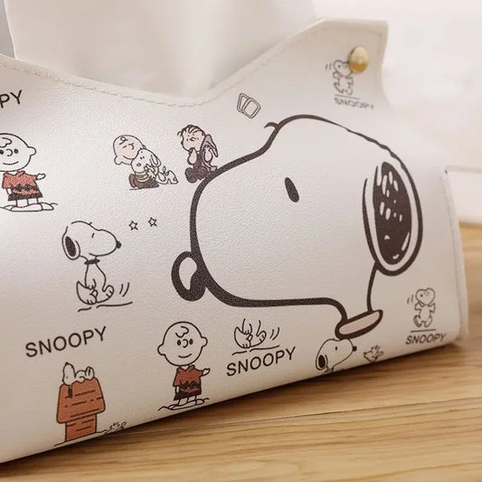 Snoopys Tissue Boxes – Waterproof Leather Napkin Holders for All Spaces