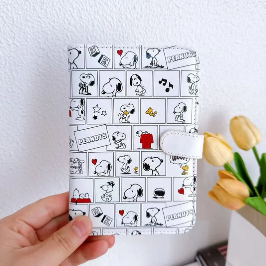 Snoopy Passport Holder PU Leather
