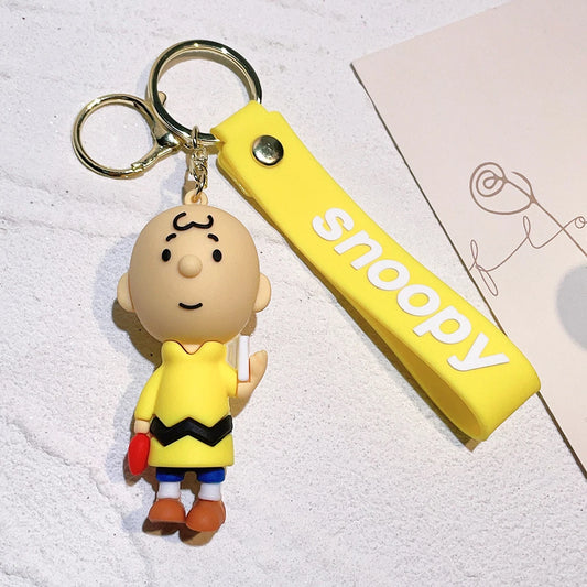 Cartoon Snoopy Keychain – Charming Charlie Doll Pendant for All Ages