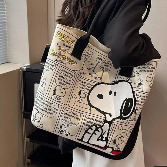 Snoopy Canvas Tote Bag