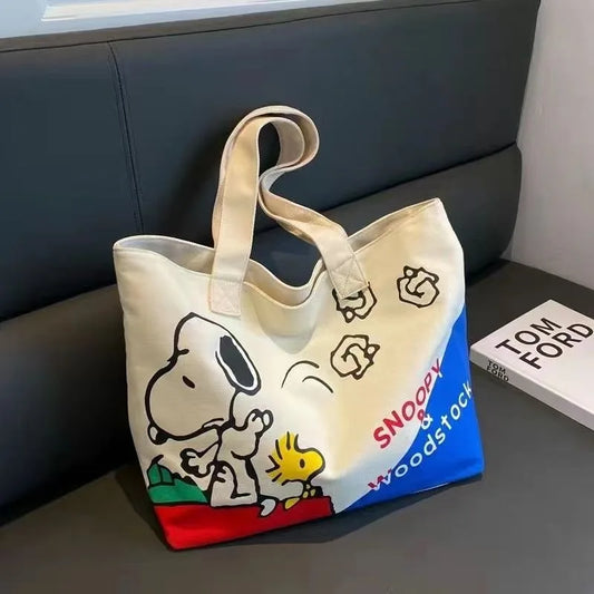 Snoopy Canvas Tote Bag