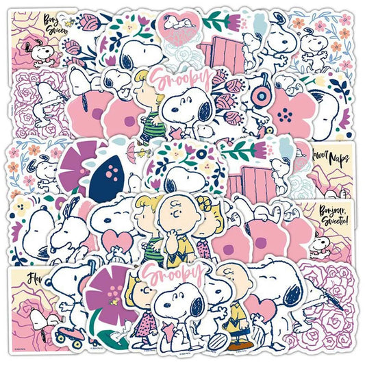 Snoopy Cartoon Stickers - Fun & Cute Decals for Kids and Collectors