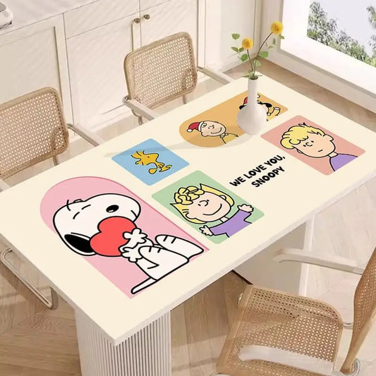 Snoopy Cartoon Cute Table Mat – Kawaii Home & Office Meal Mat Gift