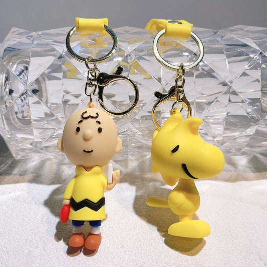 Cartoon Snoopy Keychain – Charming Charlie Doll Pendant for All Ages