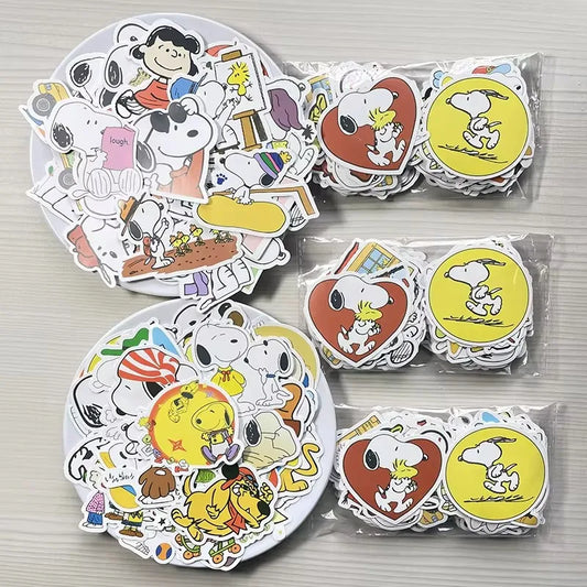 Cute Snoopy Stationery Stickers – Perfect for DIY and Decoration