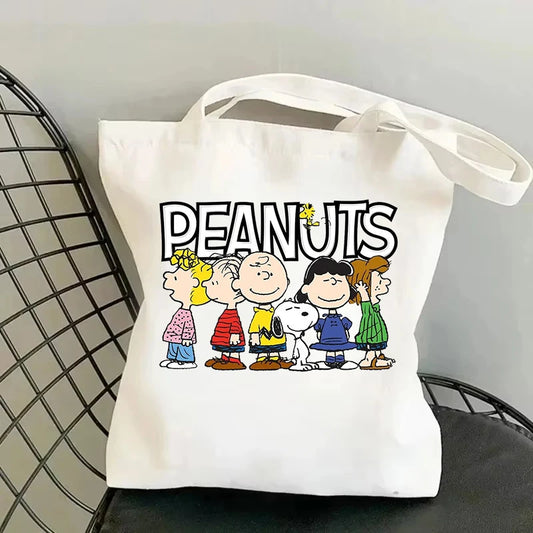 Snoopy Canvas Tote Bag