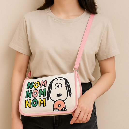 Trendy Snoopy Canvas Tote