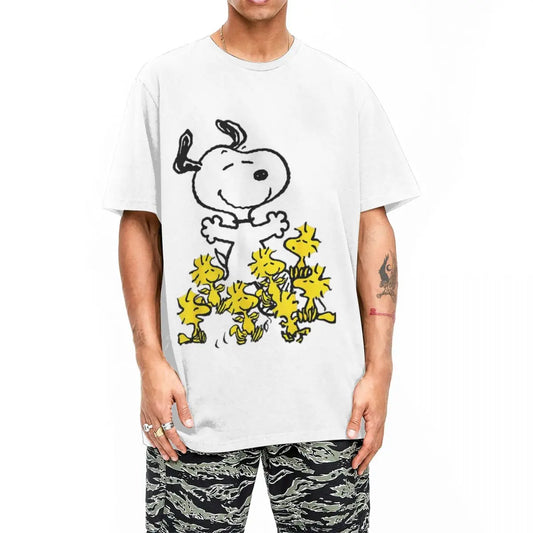 Stylish Peanuts Snoopy Chick Party T-Shirts – Fun and Unique Apparel for Fans