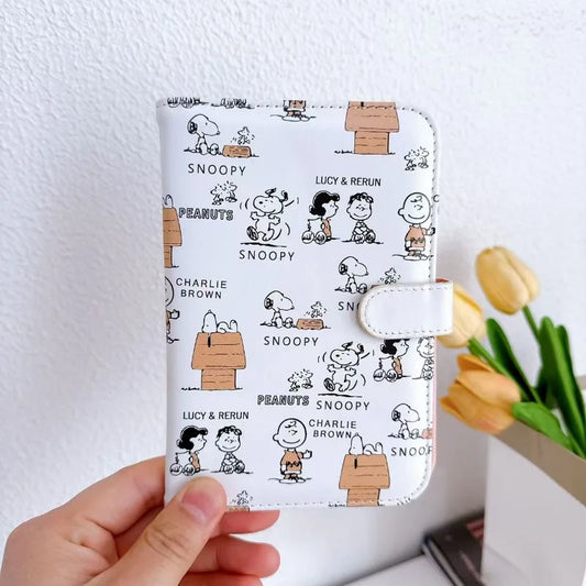 Snoopy Passport Holder PU Leather