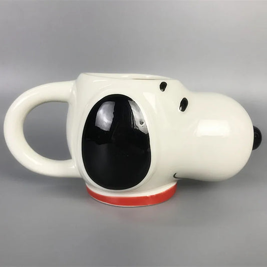 Snoopy Coffee Cup – 3D Porcelain Mug with Cute Snoopy Doll