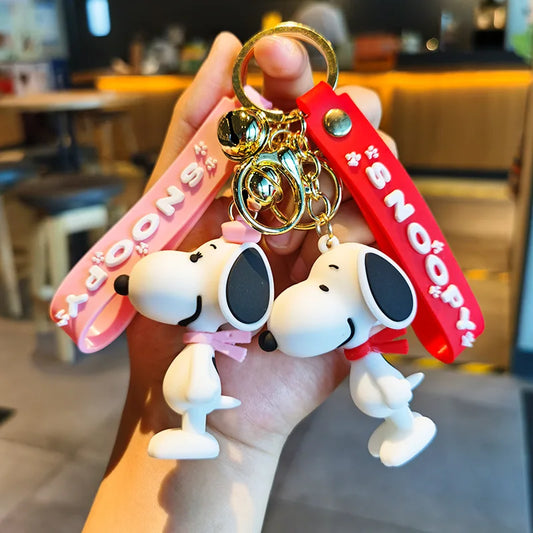Kawaii Snoopy Charm Keychain