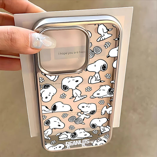 Cartoon Luxury Snoopies Hot Phone Case – Stylish Protection for Your iPhone