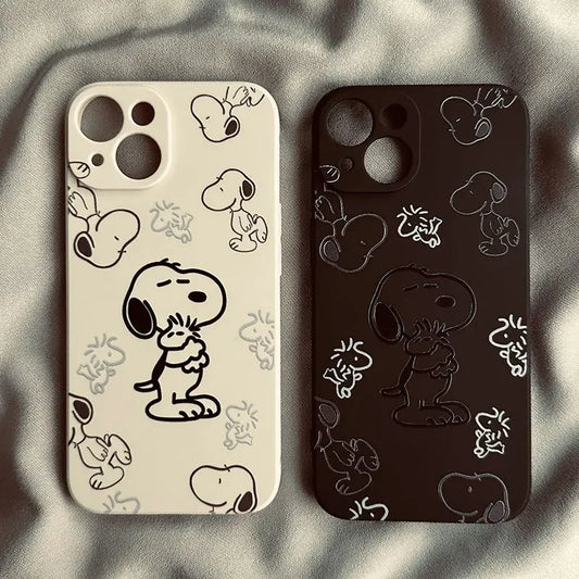 Line Snoopy Cartoon Phone Case – Cute and Creative Protection for Your iPhone