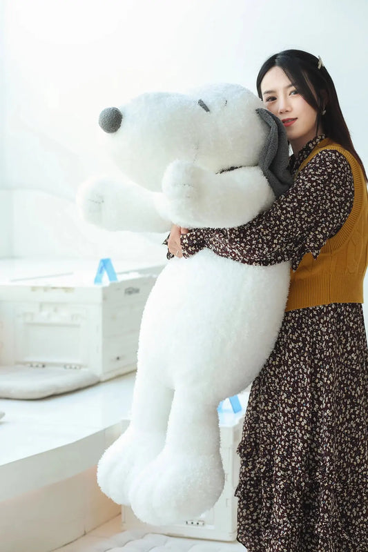 Cozy Snoopy Plush Toy – Large Size Pillow &amp; Bed Cushion