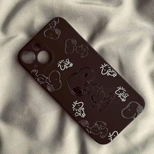 Line Snoopy Cartoon Phone Case – Cute and Creative Protection for Your iPhone