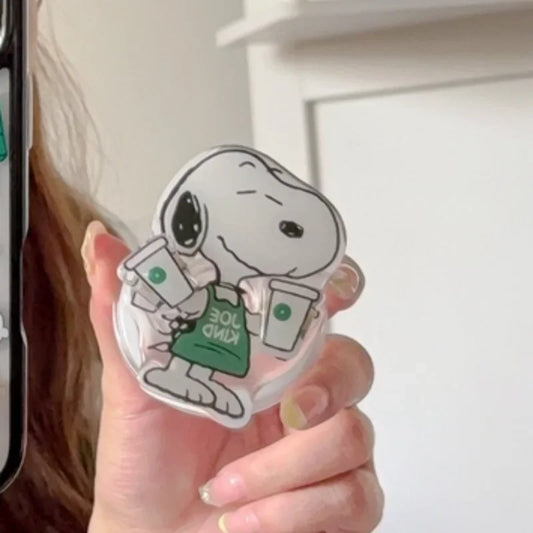 Cute Cartoon Snoopy &amp; Charlie Brown Magnetic Magsafe iPhone Case