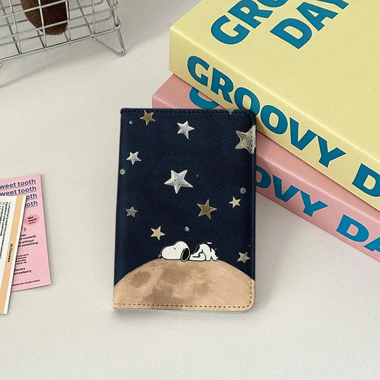 Snoopy Cartoon Passport Holder – Multi-Function Travel Accessory