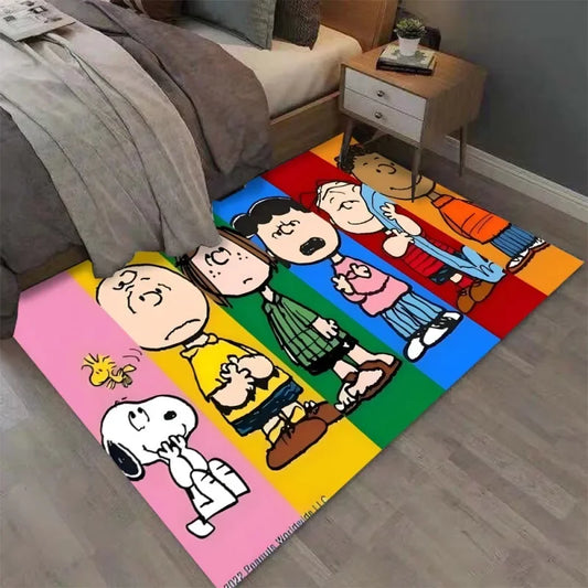 MINISO Disney Cartoon Snoopy Printed Carpet – Versatile Home Decor Mat