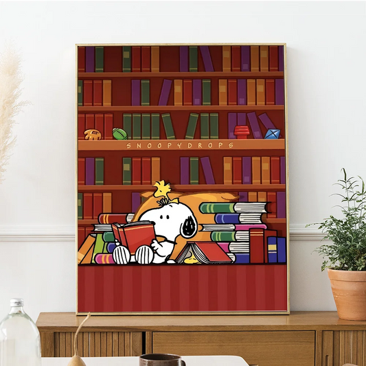 Snoopy Classic Vintage Posters – Retro Wall Art for Cartoon Lovers
