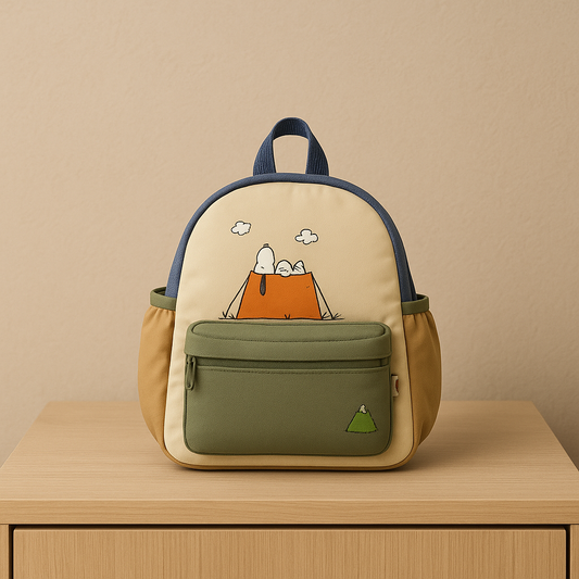 Cute Snoopy Tent Kids Backpack